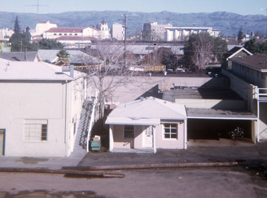 House behind the bar