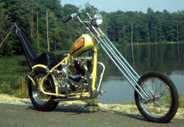 second hand chopper bike