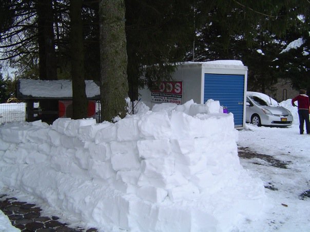 Snow Wall
